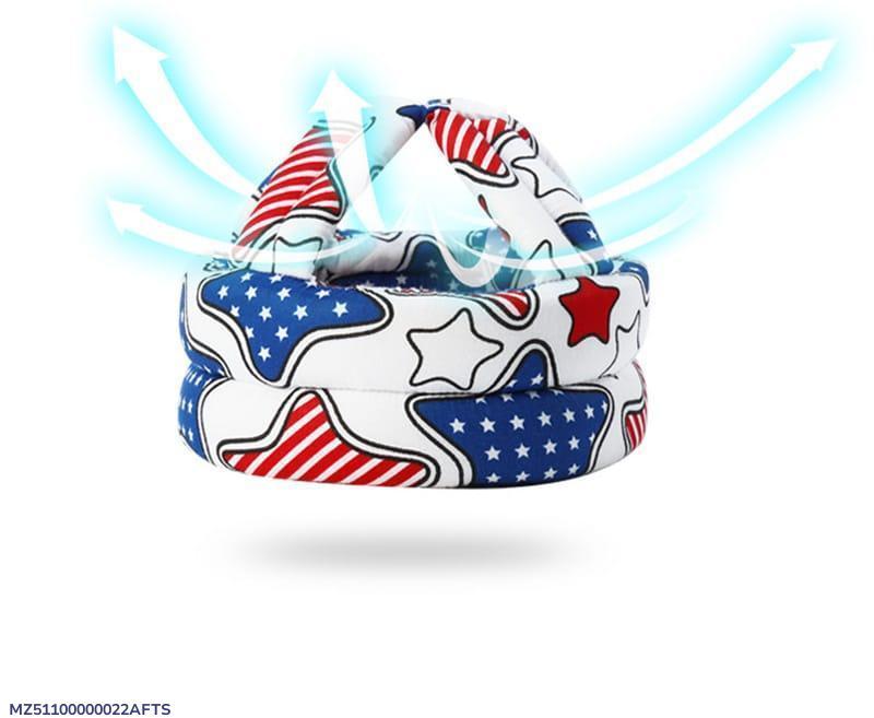 Baby Head Protector Helmet Multicolor Cotton 53cm