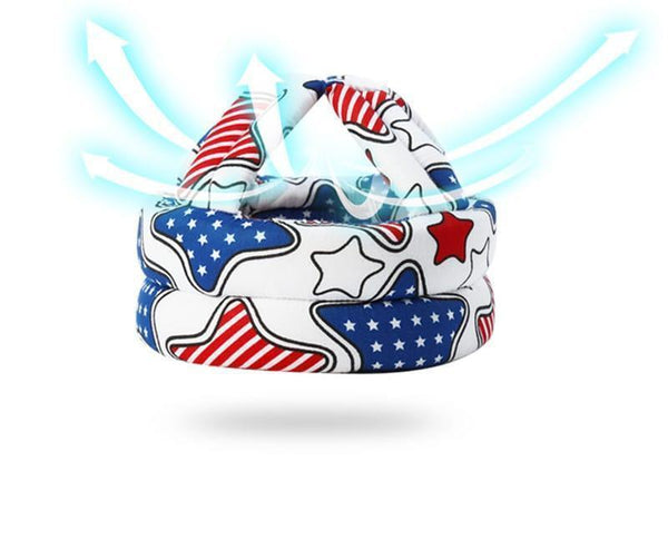 Baby Head Protector Helmet Multicolor Cotton 53cm