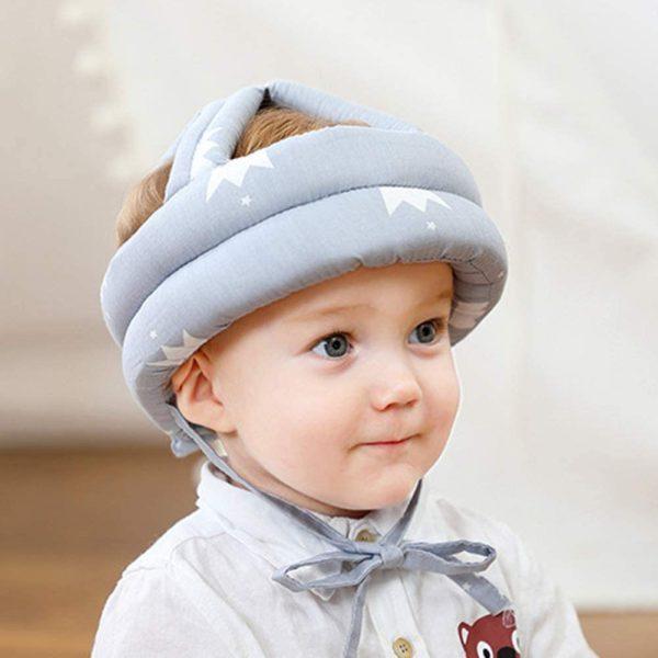Baby Head Protector Helmet Multicolor Cotton 53cm