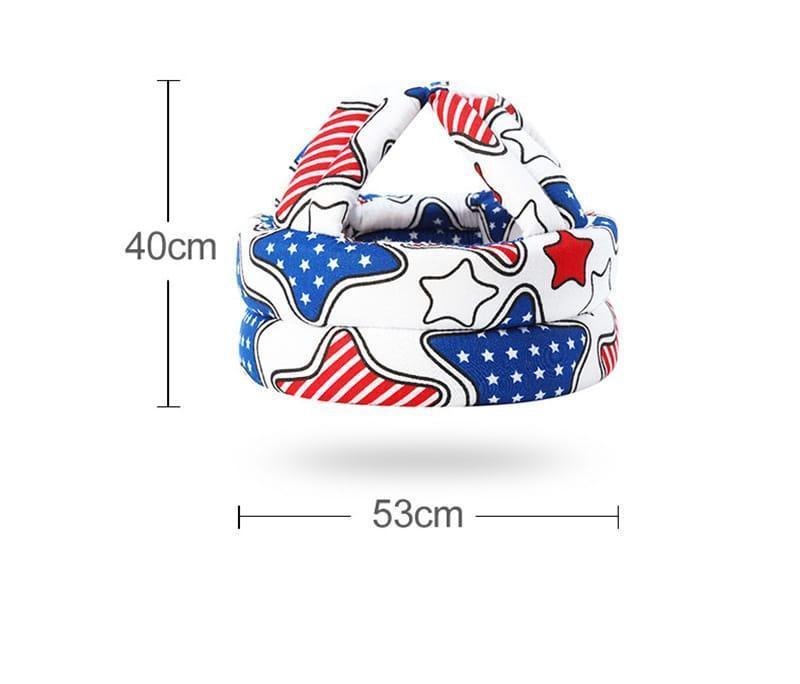 Baby Head Protector Helmet Multicolor Cotton 53cm